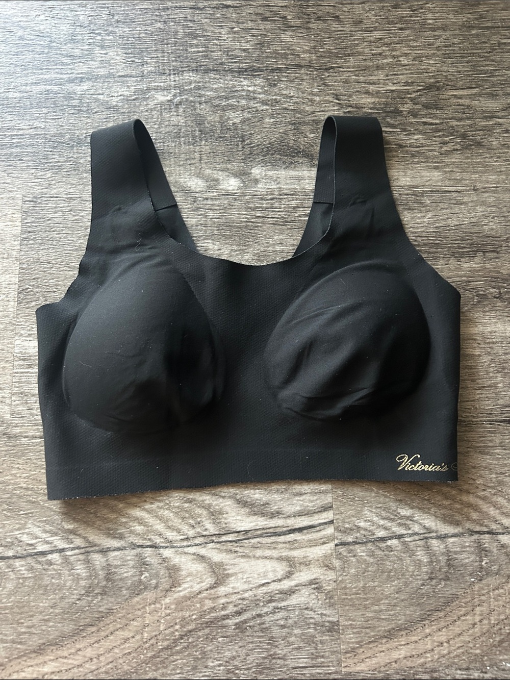 Victoria's Secret Black Wireless Seamless Comfort Bra